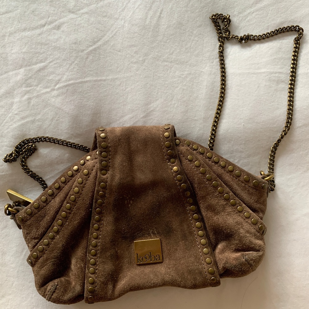 Suede Kooba Crossbody Bag